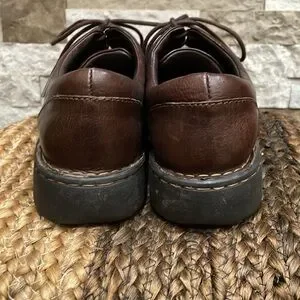 Born Men\'s Rich Brown Leather Derbys Born Men main image 4